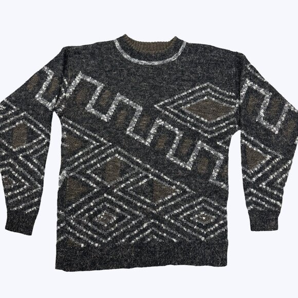 Vintage Sweater Le Tigre Men's Sweater Made In USA! Size Large Great Condition! - Picture 5 of 9